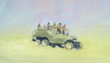 DANESH Sépànd, 1983 Transporteur Irakien Dodge 6x6, 48x57cm, 2011