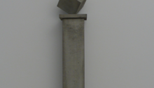 VIGNY Stéphane, 1/3 béton + socle 60x10x10cm, 2007