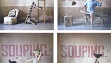 Étienne RUGGERI, Souping, photo sur Dibond, 2012