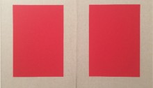 Hernandez Fernandez Duo Rouge 2x 81x60cm. 2000