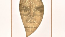 FOURNIER Benoit Kenesay, anthotype sur feuille Amazonie 35 x 20 cm  2021