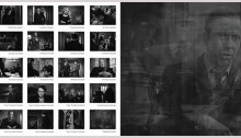 VASSAL Éric. Storyboard d'après le Faucon Maltais, Dyptique 2 x 72 x 100 cm. 2024