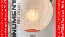 Monumental, catalogue 68 p. couleurs 30 x 21cm installations et sculptures réalisées par Éric VASSAL