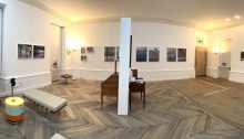 Vue de côté de l'expo