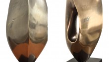 PONCET Antoine Aileron Bronze/marbre EA 1/2 HT22 L 8cm 1968